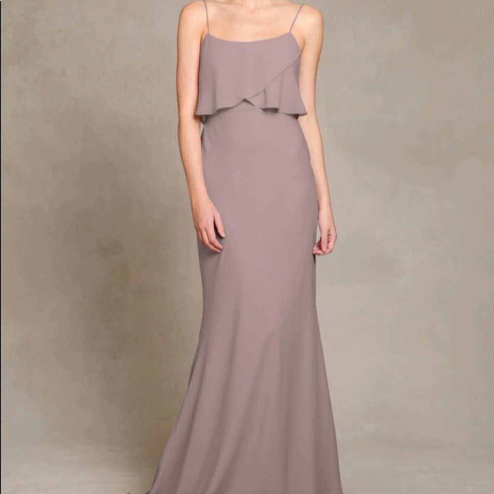 Jenny Yoo Bridesmade Blake dress, size 2, excellent condition, mauve
